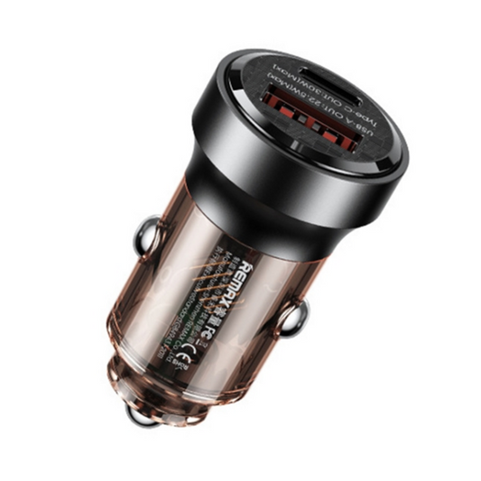REMAX (RCC338) 2 in 1 Car 30W PD Fast Charger