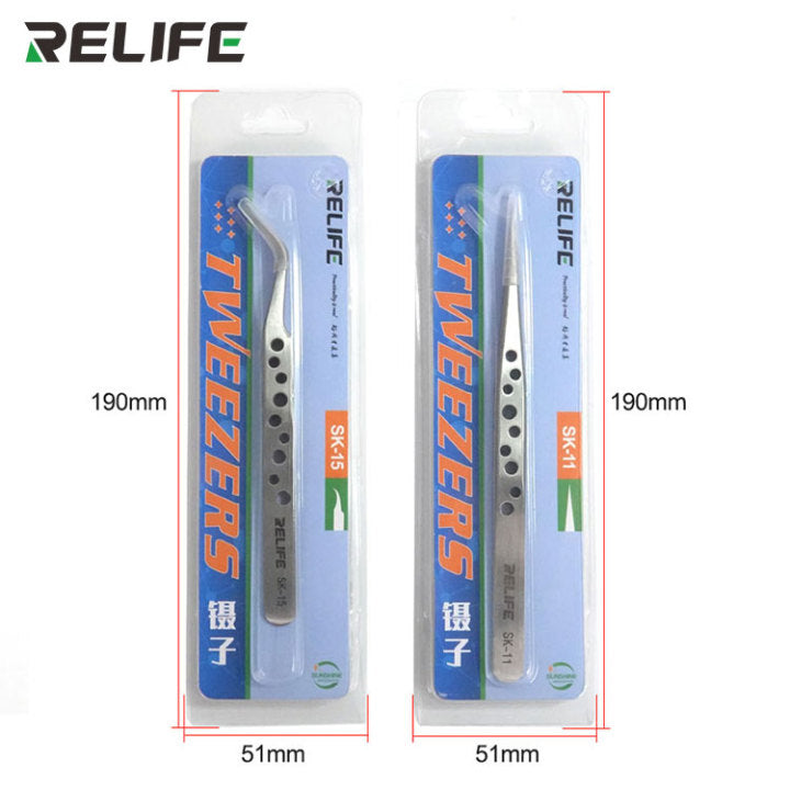 RELIFE SK-11/SK-15 Tweezers with holes