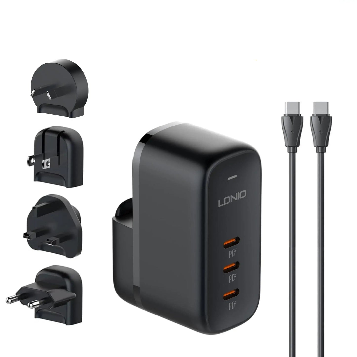 Ldnio Q367 65W GAN Fast Charger with USB C to C Cable