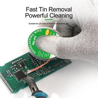 RELIFE RL-20A Desoldering Braid / Welding Wick Solder Remover