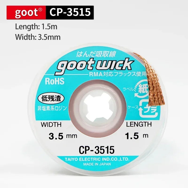 Goot Wick/Desoldering Wick 3.5mmx1.5m