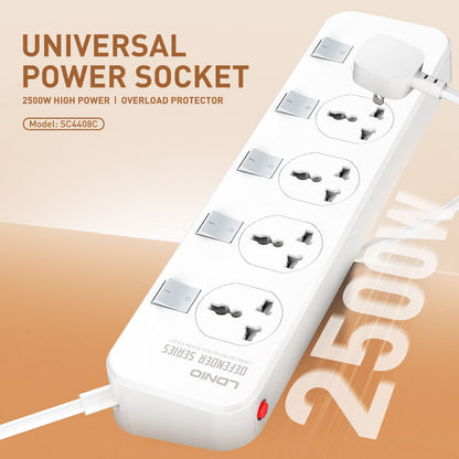 LDNIO SC4408CSurge Protector Power Strip With 4 USB Port