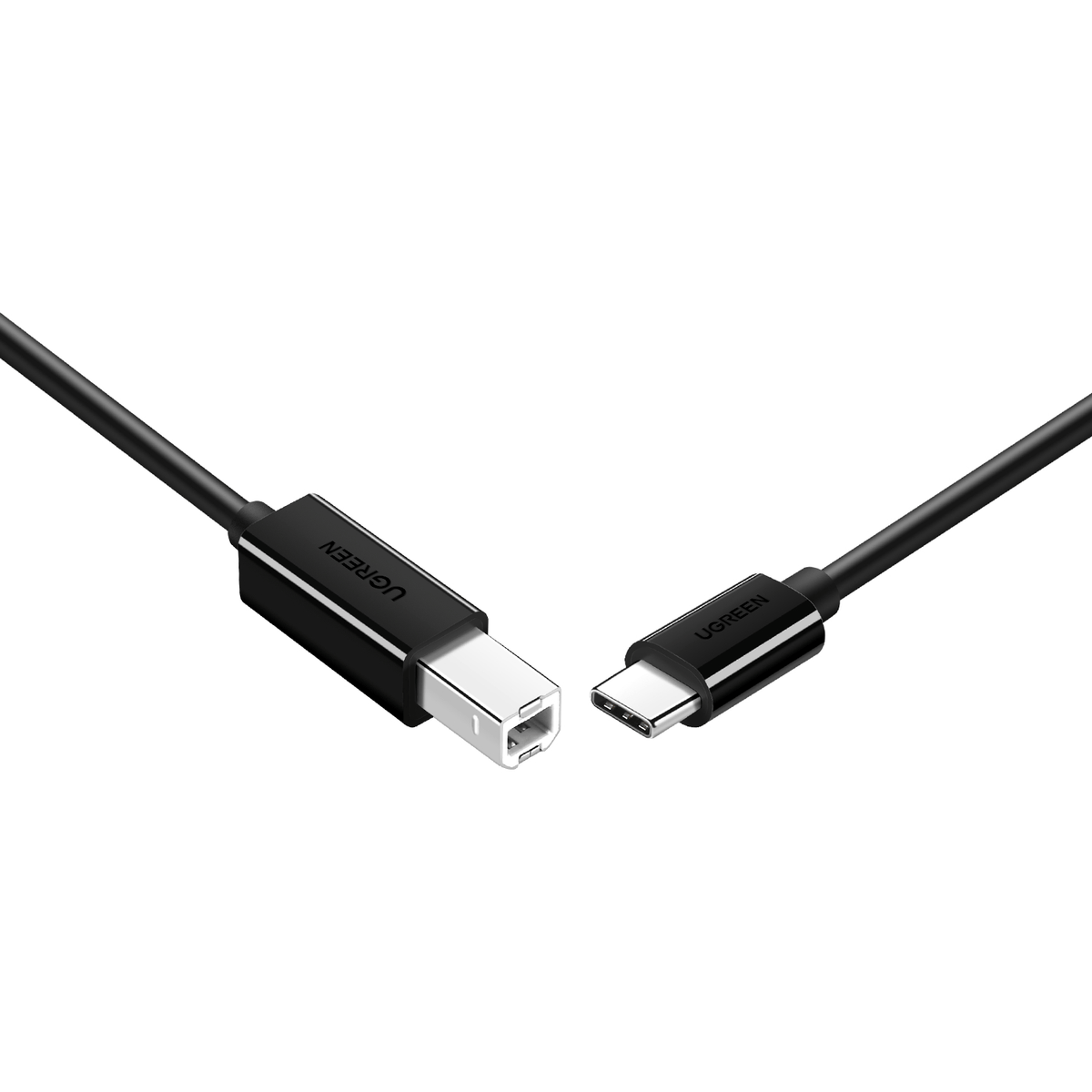 UGreen USB Type-C to B Male Printing Cable 2m – Black