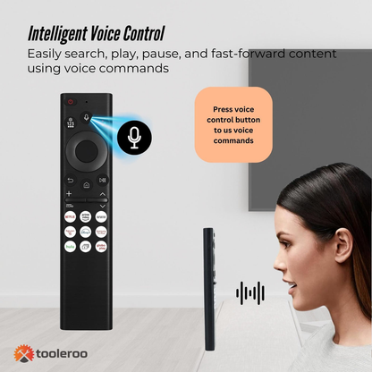 Voice Remote Control For SAMSUNG Smart TVs
