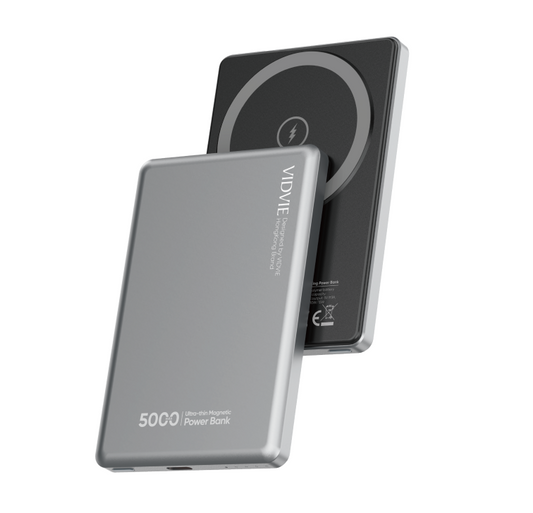 VIDVIE (PB7007) 5000mAh Ultra-thin Magnetic Wireless Charging Power Bank