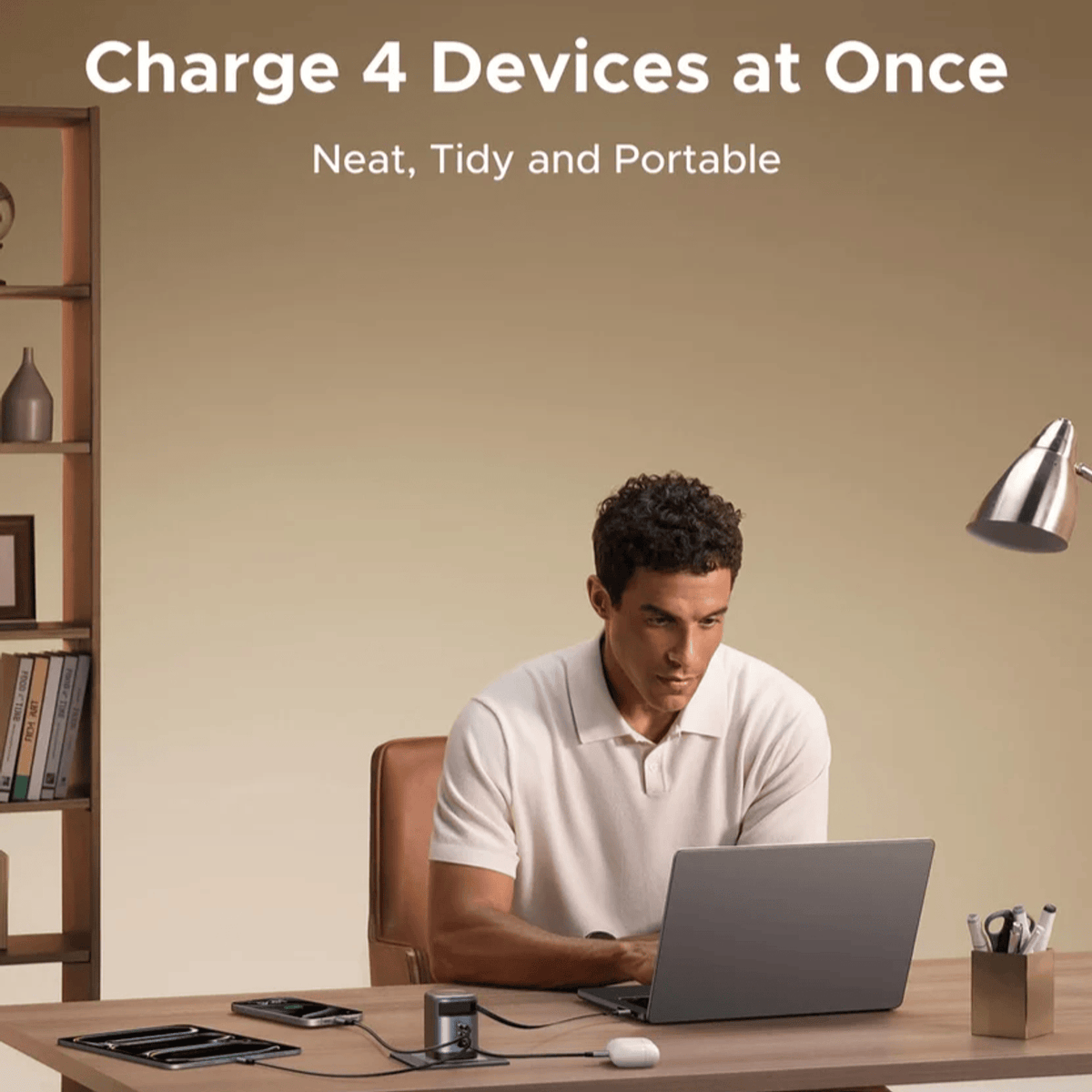 UGREEN Nexode 100W Charger with Retractable USB Type-C Cable