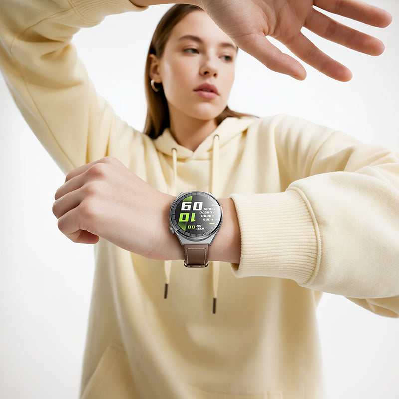 Hoco Y35 Smart Watch Bluetooth 5.3, AMOLED Display & IP68 Waterproof