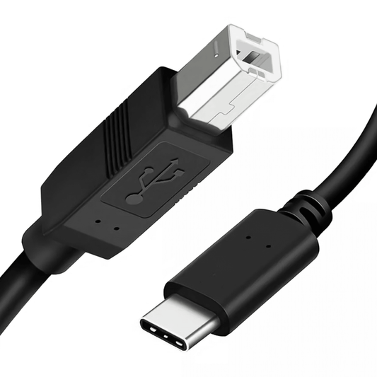 USB Type C to USB B Printer Cable
