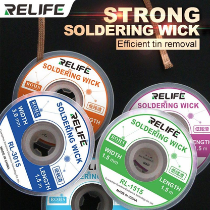 RELIFE Soldering Wick Braid Desolder Desoldering Wire