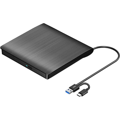 USB 3.0  External Portable CD +/-RW Drive DVD Rewriter & Player