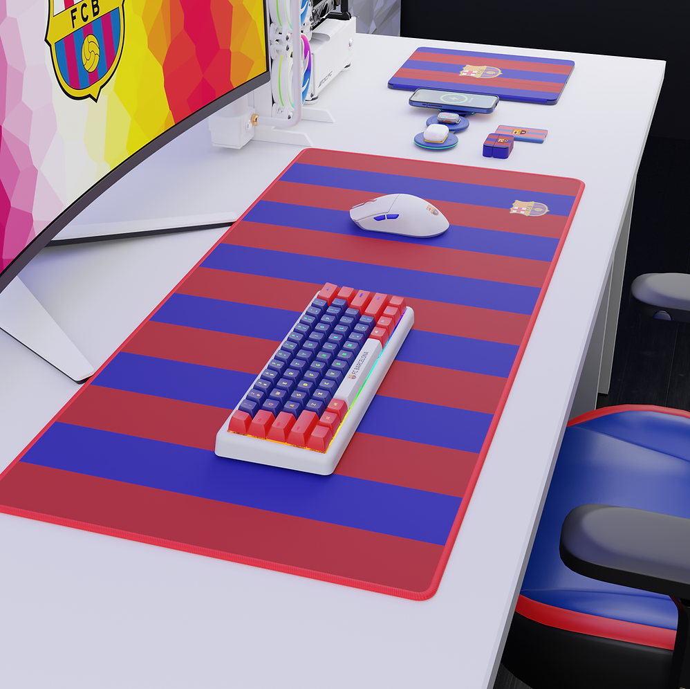 OCPC FC Barcelona JQR Gaming Mouse Pad XL