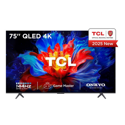 TCL P8K UK 4K 75 Inch QLED HDR Smart TV