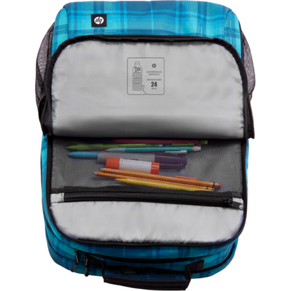HP Campus XL Tartan Plaid Backpack