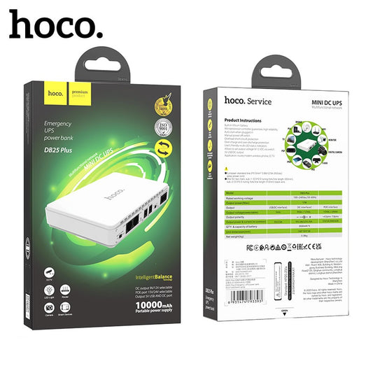 Hoco. DB25 Plus 10000mAh Mini DC UPS