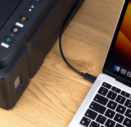 USB Type C to USB B Printer Cable