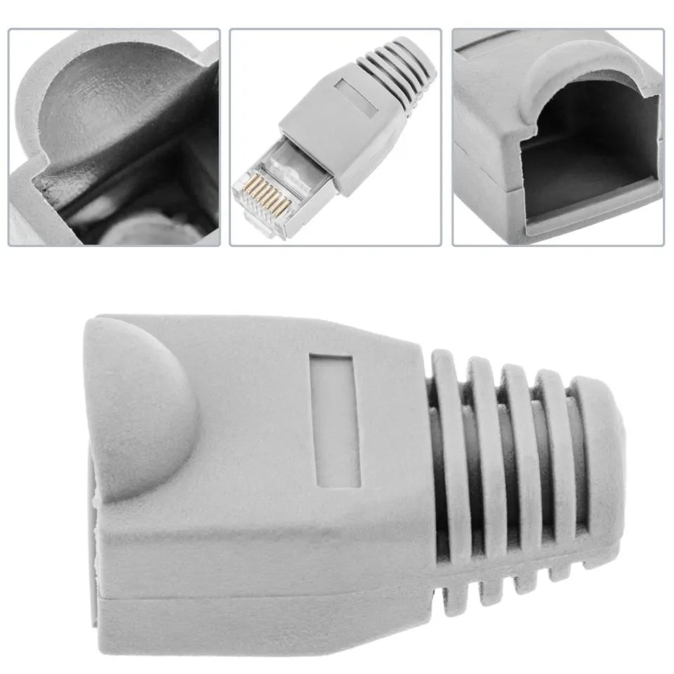 RJ45 Connectors Network Cable Boots - 10PCs