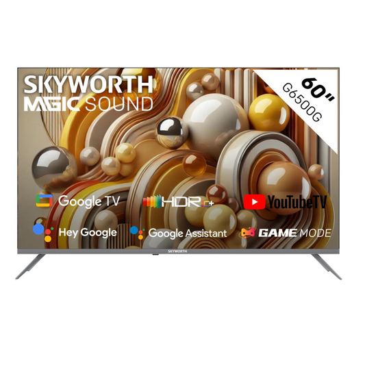 Skyworth (60G6400H 60 inch 4K UHD Google Smart LED TV