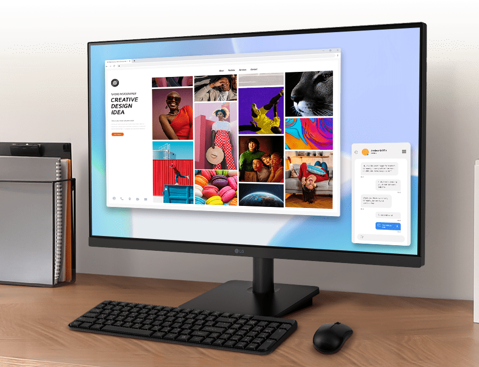 LG 27 inch IPS FHD Computer Monitor