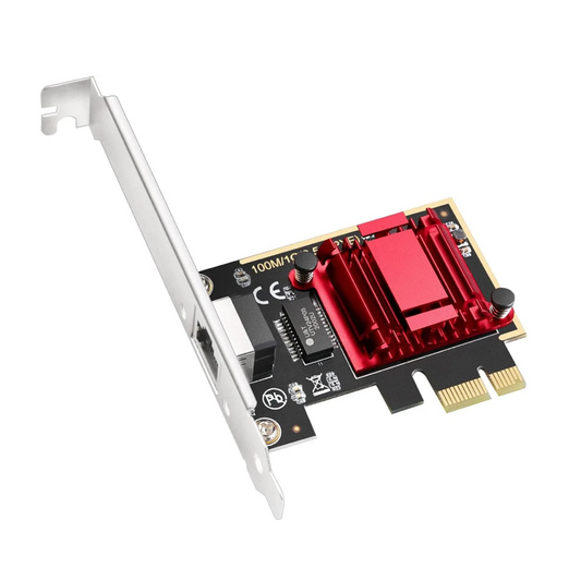 Cudy 2.5Gbps PCI-E Ethernet Adapter
