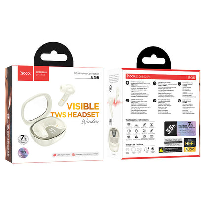 hoco EQ6 True Wireless Bluetooth Earphone