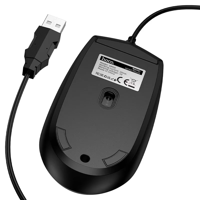 Hoco GM50 High-Precision Wired Office Mouse