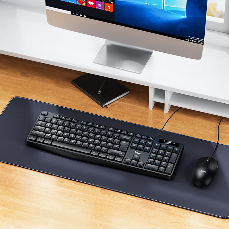 Hoco GM60 USB Wired 104 Keys Keyboard