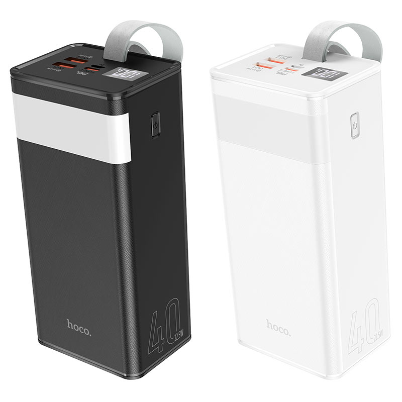 Hoco J86 Powermaster 40,000mAh Power Bank with LED Display & Lamp