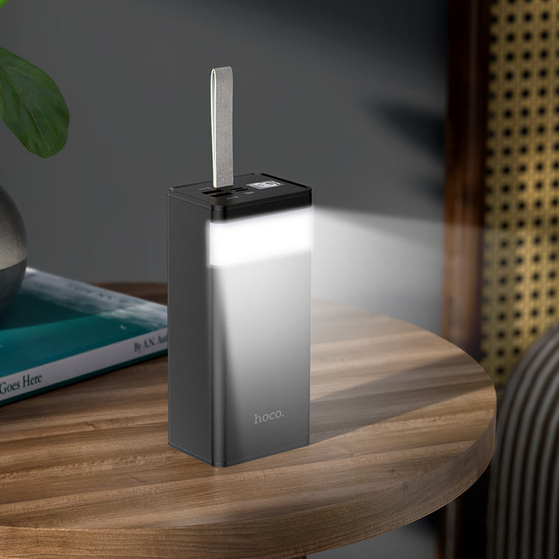 Hoco J86 Powermaster 40,000mAh Power Bank with LED Display & Lamp