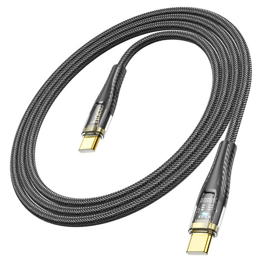 Hoco U121 Cable Type-C to Type-C Fast Charge Gold Standard 60W