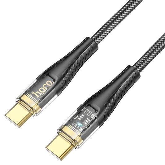 Hoco U121 Cable Type-C to Type-C Fast Charge Gold Standard 60W
