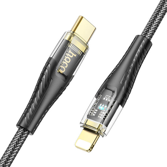 Hoco U121 Cable Type-C to Lightning  Fast Charge Gold Standard 60W