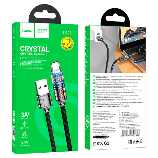 Hoco U122 USB to USB Type-C Cable