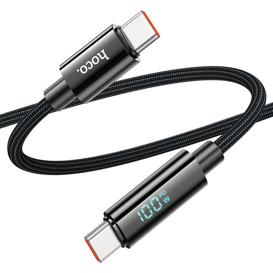 HOCO U125 Cable Type-C to Type-C PD 100W -1.2m