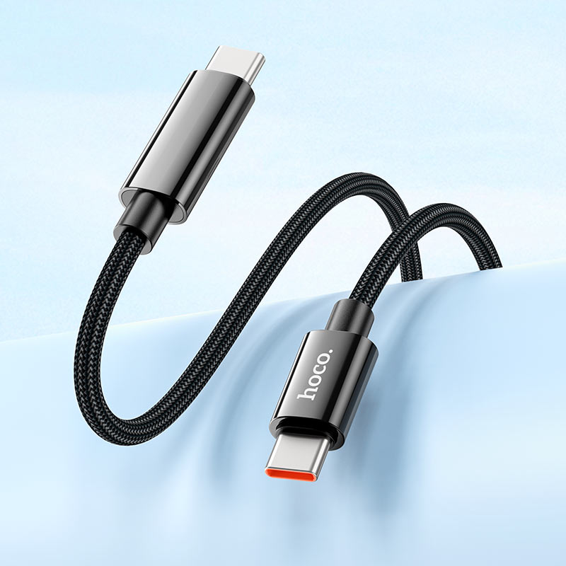 HOCO U125 Cable Type-C to Type-C PD 100W -1.2m