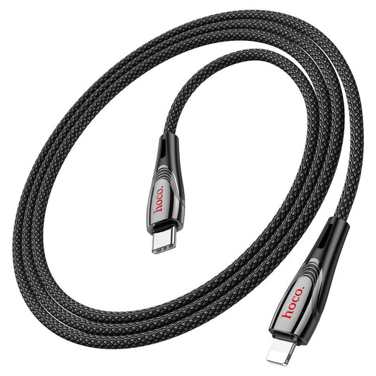 Hoco U133 Cable Type-C to Lightning PD 27W fast charge - 1.2m