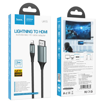 Hoco“UA15” Cable Lightning to HDTV