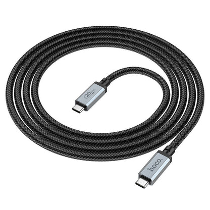 Hoco US05 Type-C to Type-C 100W charging data cable, 4K @ 60Hz HD screen mirroring