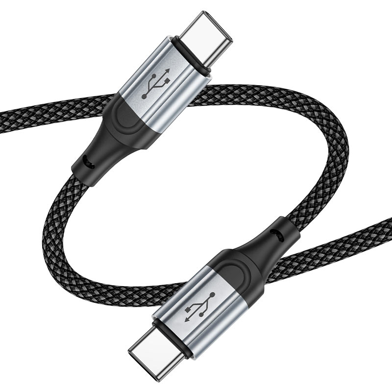 Hoco X102 Type-C to Type-C PD 60W fast charge Cable  - 3 Pack
