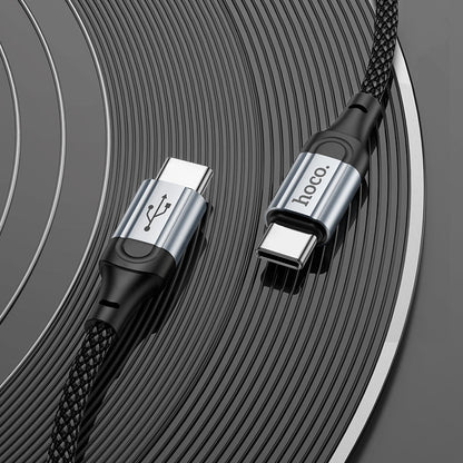 Hoco X102 Type-C to Type-C PD 60W fast charge Cable  - 3 Pack