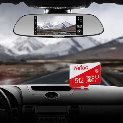 Netac P500 Class 10 MicroSD Memory Card + SD Adapter