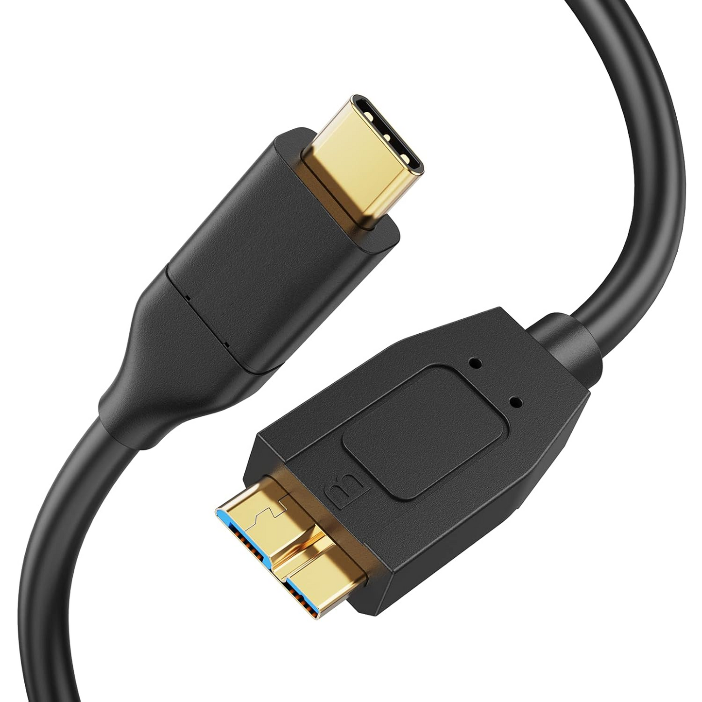 USB Type-C to Micro B Hard Drive Cable - 1m