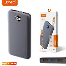 LDNIO PQ10 10000mah 22.5W Fast Charging Portable Power Bank