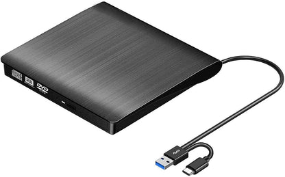 USB 3.0  External Portable CD +/-RW Drive DVD Rewriter & Player