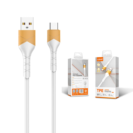 LDNIO LS801 Fast Charging Cable 30W - Micro/Lightning/Type-C