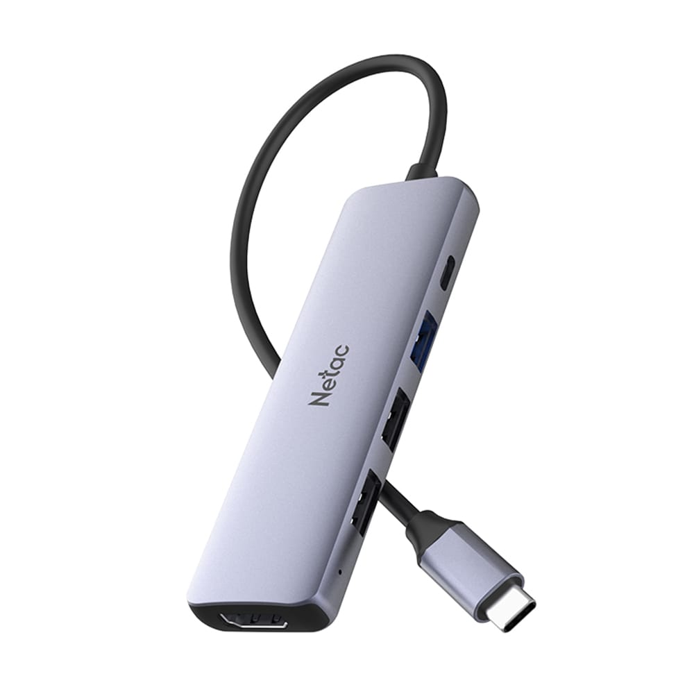 Netac WF13 5-in-1 USB-C Docking Station with HDMI & PD 100w