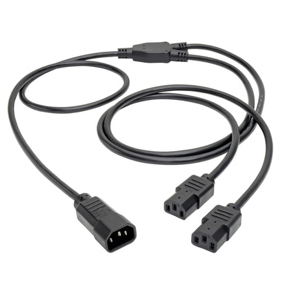 Pollen Power Cord Splitter, C14 to 2x C13 - 1.5m