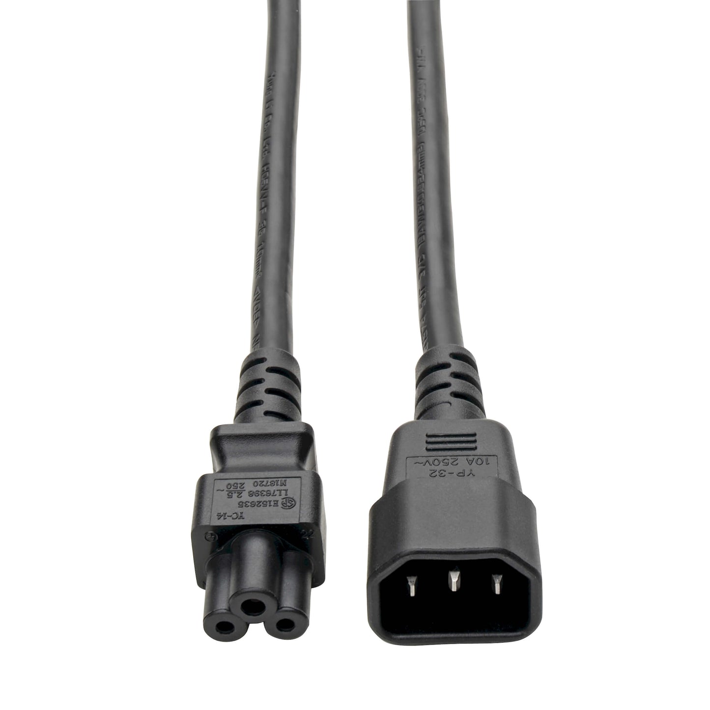 Pollen Laptop Power Adapter Cord, C14 to C5 (Clover) Adapter - 1.8m