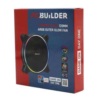 PCBuilder TEMPEST CHILL 120mm Inner Glow ARGB Fan