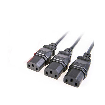 Pollen  IEC13 Dedicated 3 Headed Power Cable - 3.8M