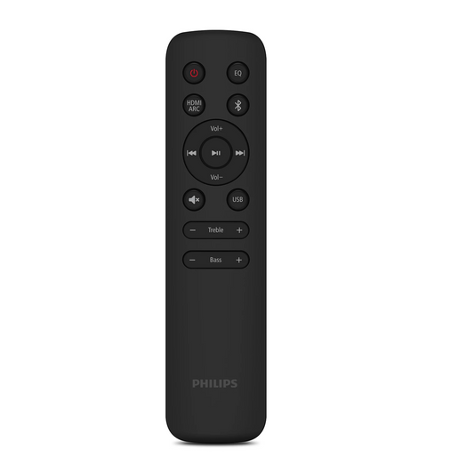 Philips 2.1 Channel Soundbar with Wireless Subwoofer 140W